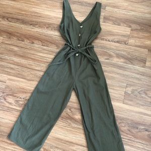 Olive Green Jumpsuit